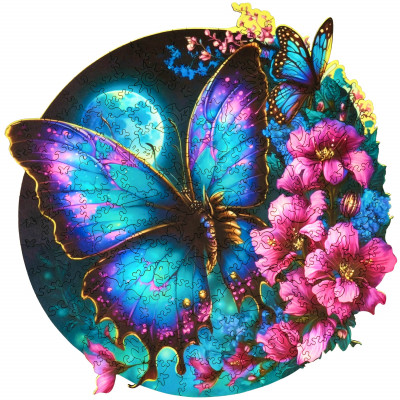 Butterfly puzzle 200 pieces