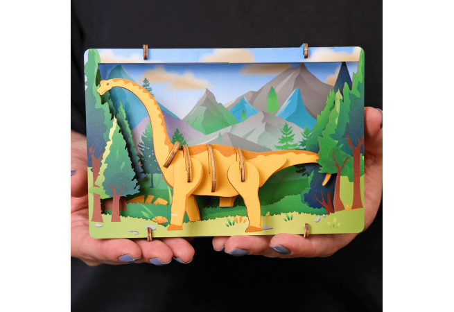Images and photos of Dino Discovery 3D Puzzle Kit. ESC WELT.
