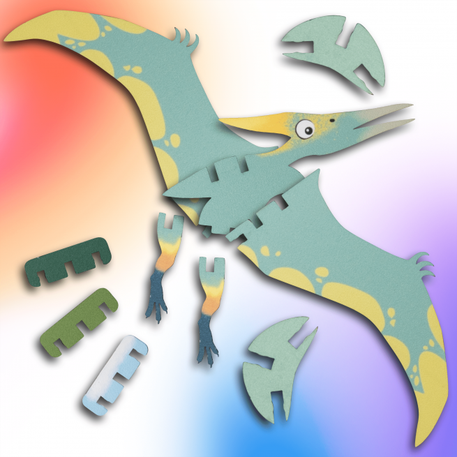 Images and photos of Dino Discovery 3D Puzzle Kit. ESC WELT.