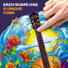 Images and photos of Guitar puzzle 200 pieces. ESC WELT.