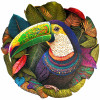 Images and photos of Toucan puzzle 300 pieces. ESC WELT.