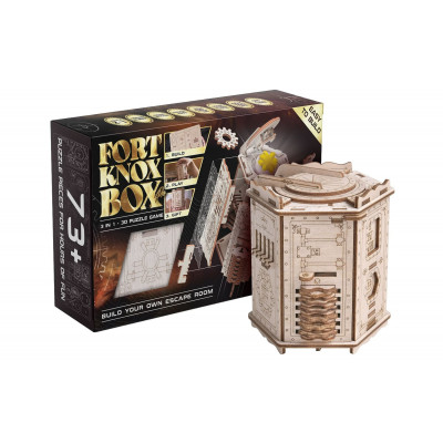 3D Puzzle Game Fort Knox Box Pro