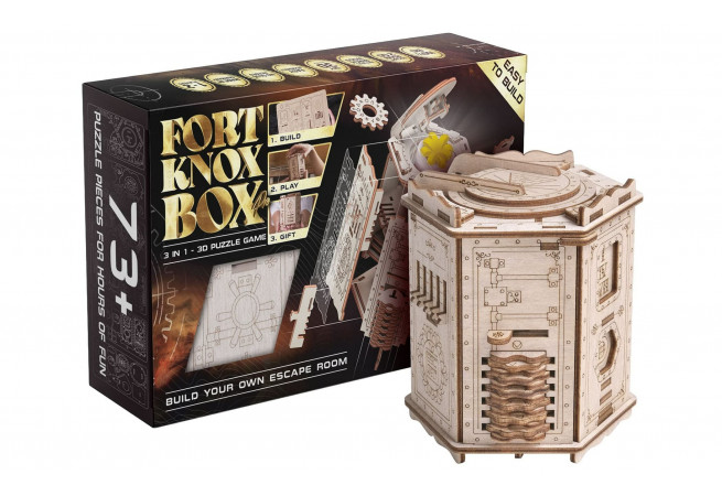 Images and photos of 3D Puzzle Game Fort Knox Box Pro. ESC WELT.