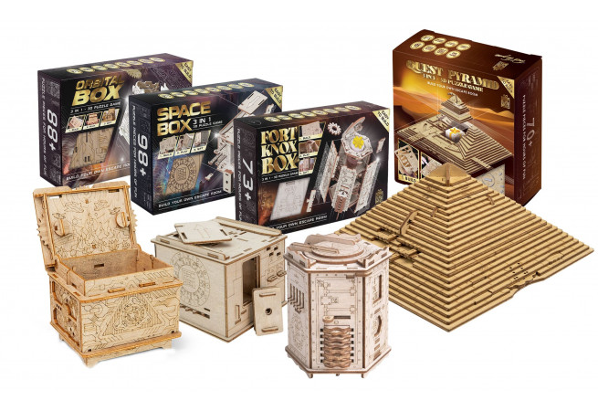 Images and photos of Mega 3D Puzzle Set. ESC WELT.