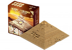 Wooden puzzle in 3D format