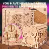 Images and photos of Wooden Secret TREASURE BOX, 3D PUZZLE KIT FOR SELF-ASSEMBLY. ESC WELT.