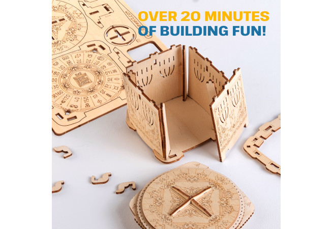 Buy Wooden Secret LOCK BOX, 3D PUZZLE KIT FOR SELF-ASSEMBLY - £29,90. Best  Wooden and Escape puzzles from ESC WELT