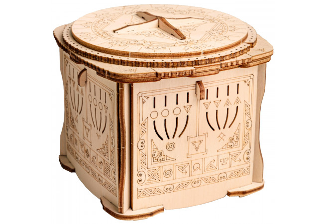 Buy Wooden Secret LOCK BOX, 3D PUZZLE KIT FOR SELF-ASSEMBLY - £29,90. Best  Wooden and Escape puzzles from ESC WELT