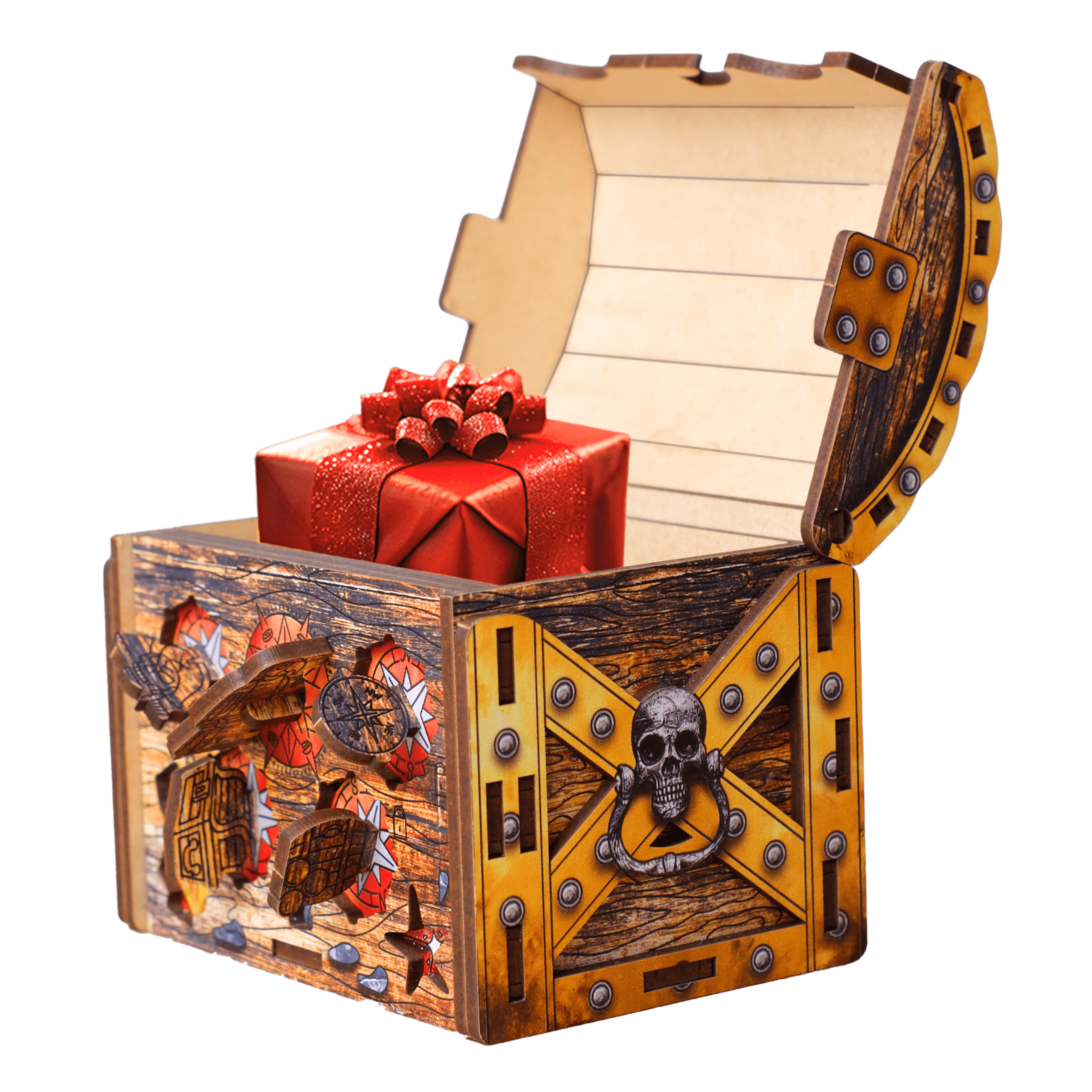 Images and photos of Pirate's Treasure Chest. ESC WELT.