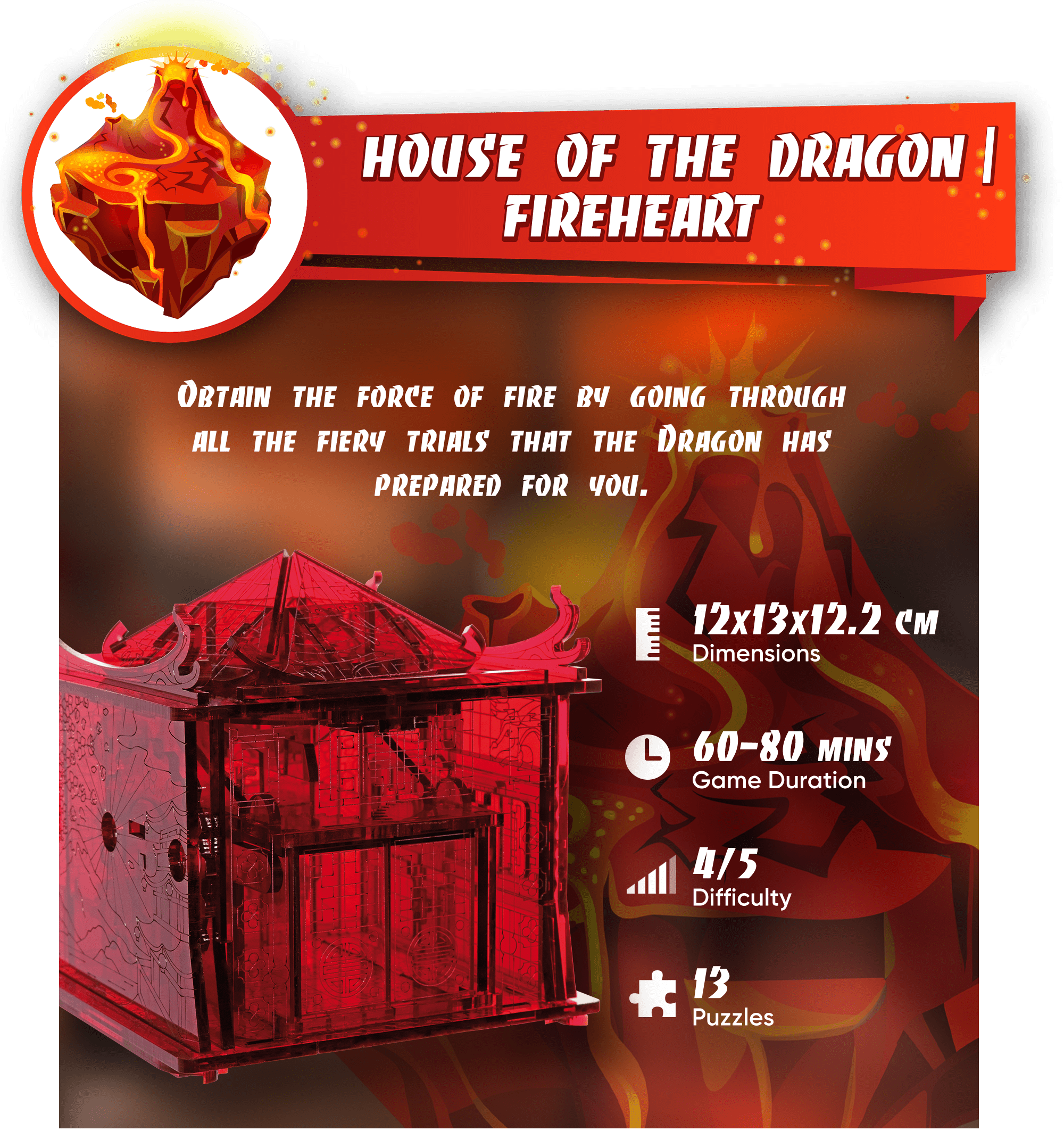 Images and photos of House Of The Dragon FireHeart. ESC WELT.