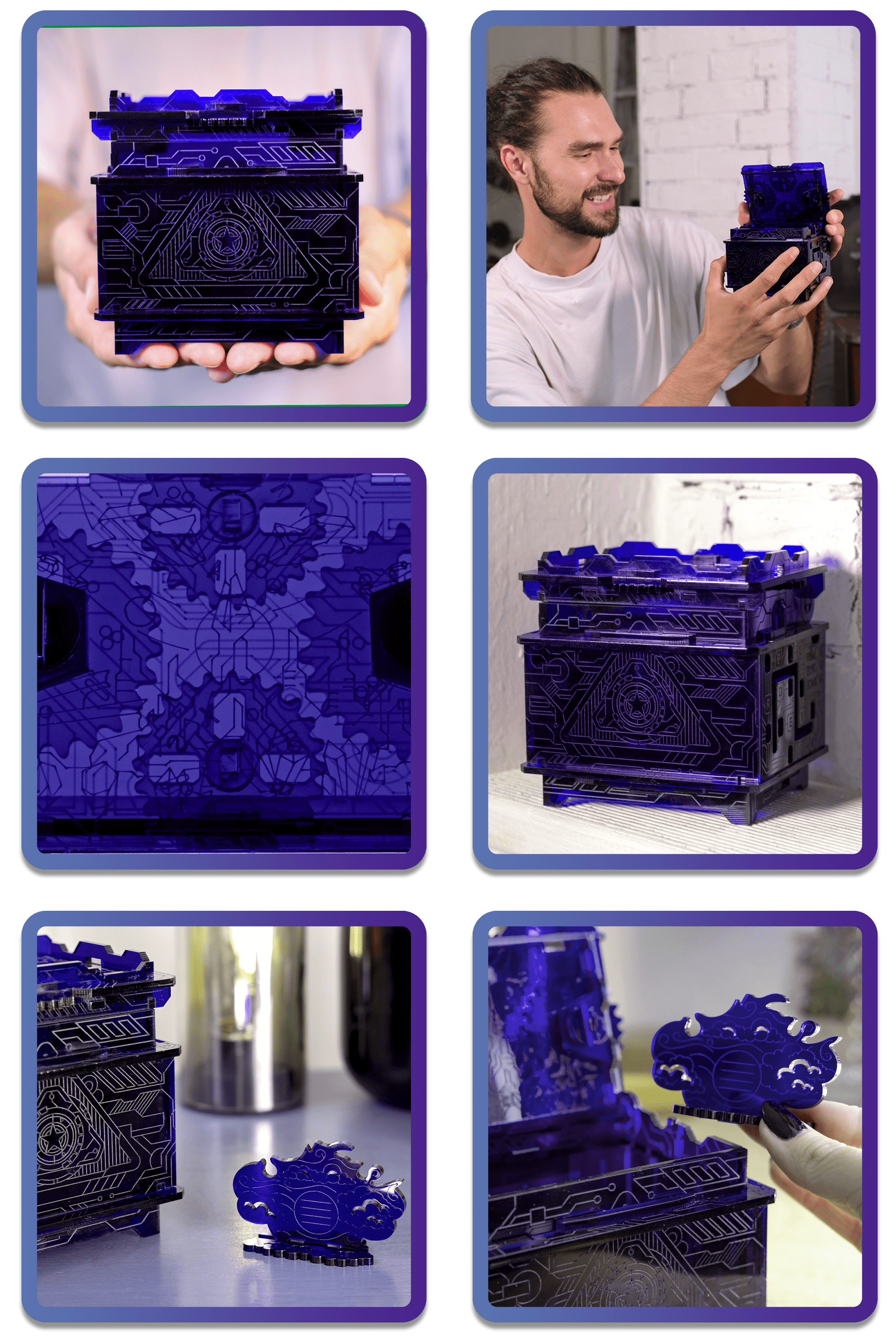 Images and photos of Orbital Box Breathing Galaxy. ESC WELT.