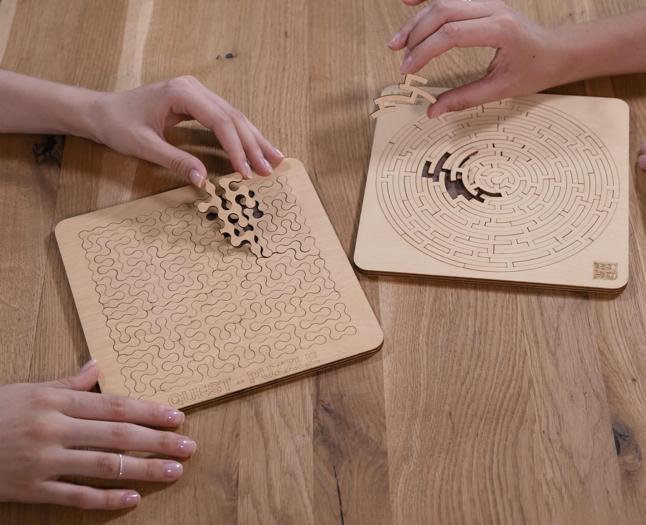 Images and photos of Puzzle Set. ESC WELT.