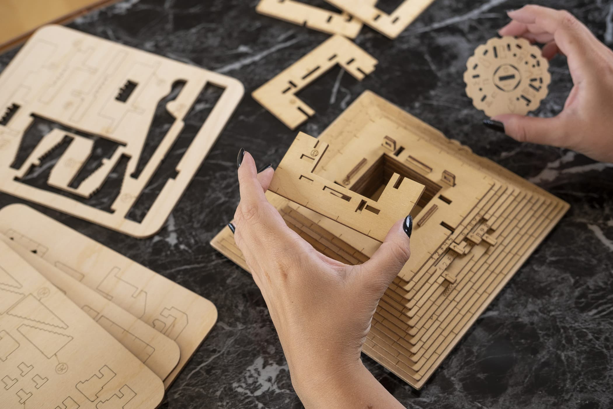 Images and photos of 3D Puzzle Game Quest Pyramid. ESC WELT.