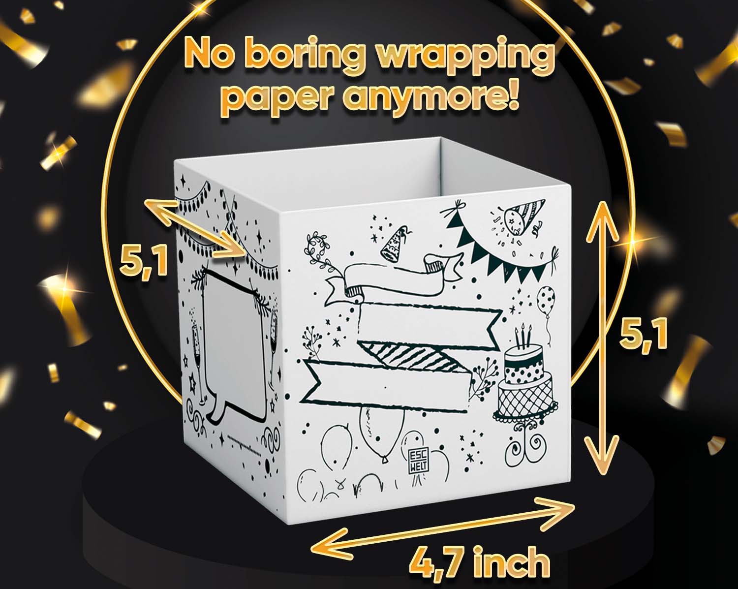 Images and photos of Secret Box. ESC WELT.