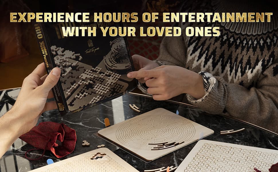 Images and photos of Trio Wooden Jigsaw Puzzles. ESC WELT.